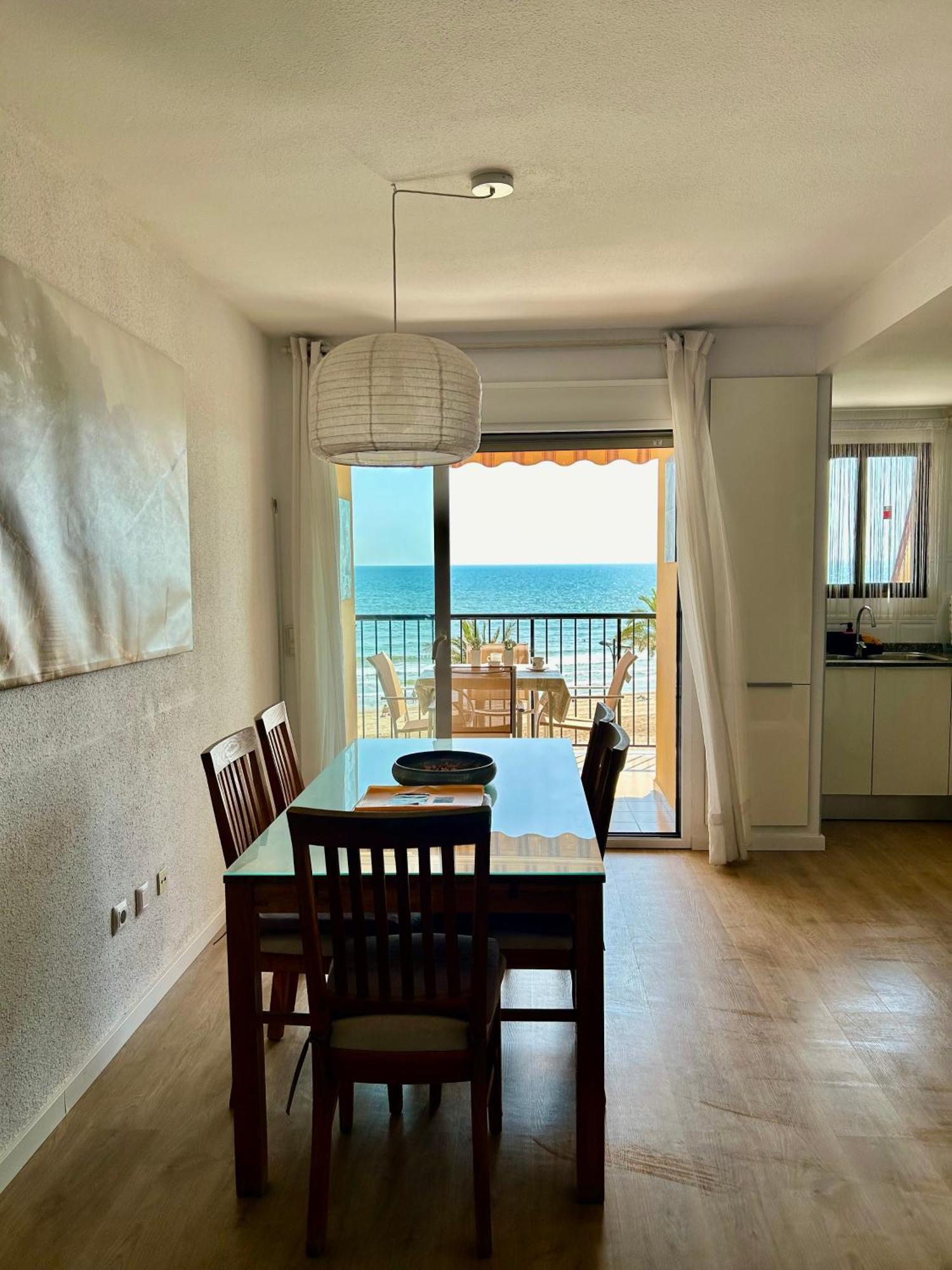 Apartamento 1 Linea Playa Porsa Playa Alboraya Port Saplaya Bagian luar foto
