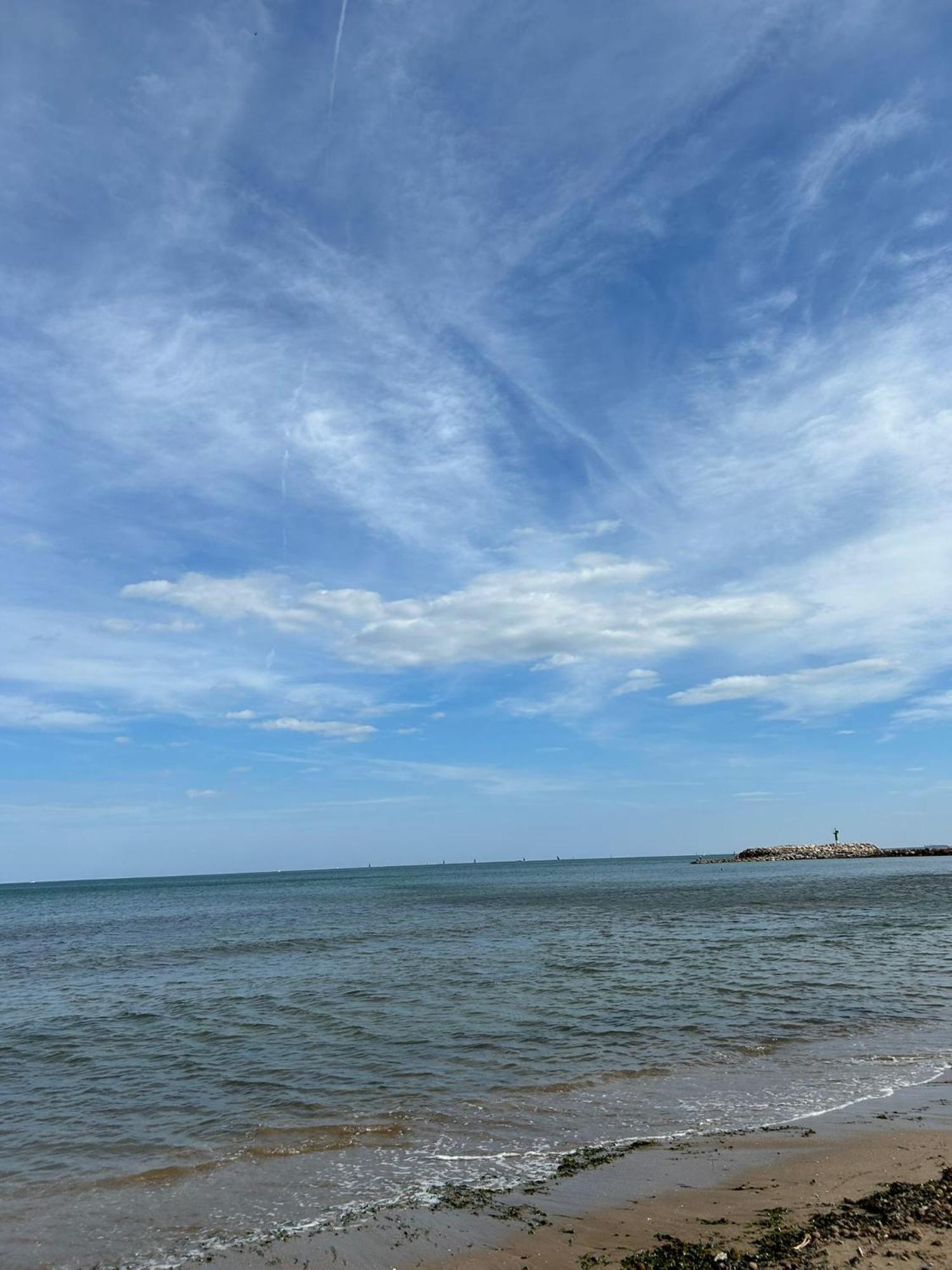 Apartamento 1 Linea Playa Porsa Playa Alboraya Port Saplaya Bagian luar foto