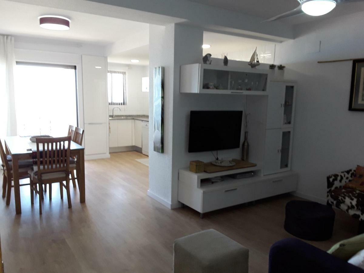 Apartamento 1 Linea Playa Porsa Playa Alboraya Port Saplaya Bagian luar foto